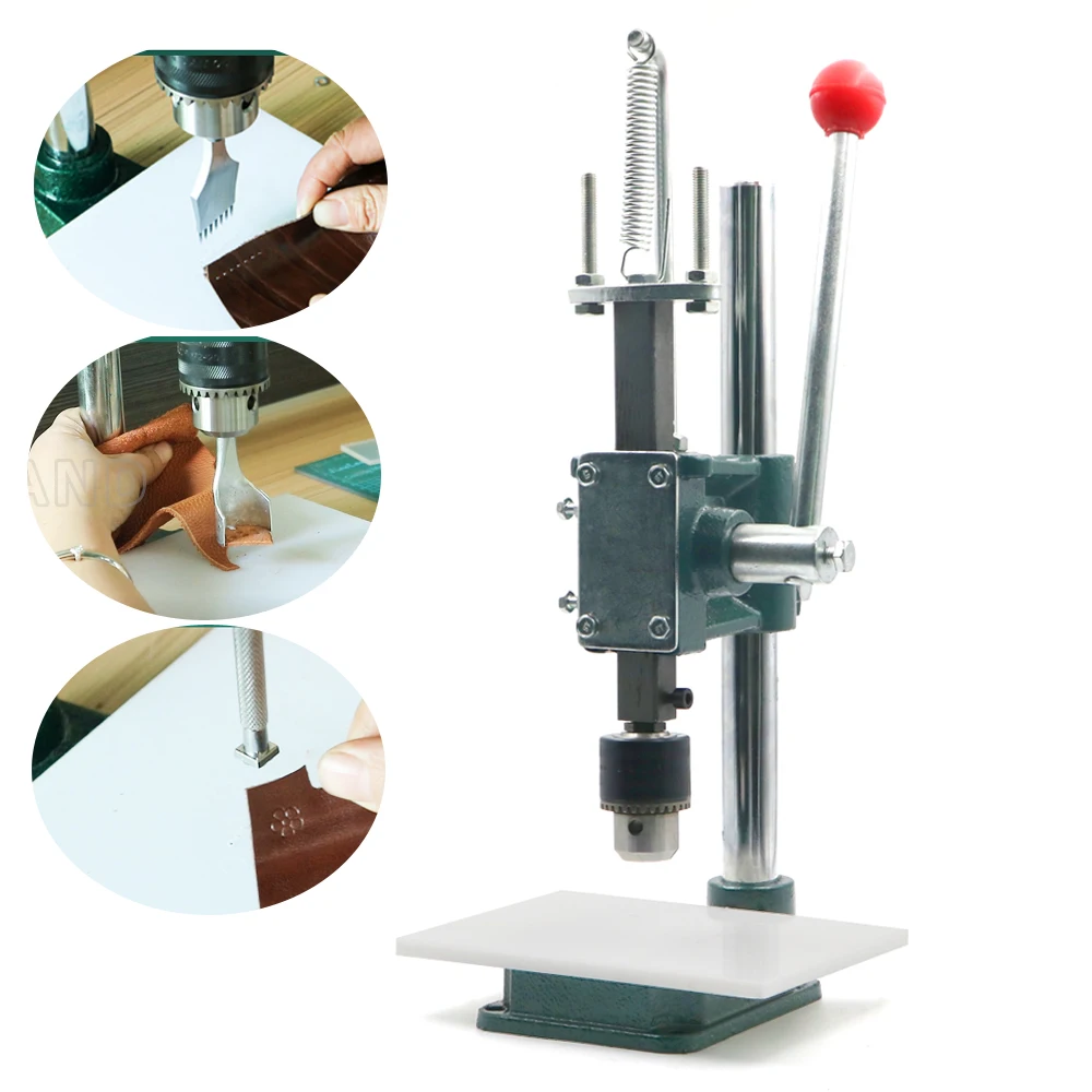 Silent Leather Hole Punch Mach - Leatherwork Hand Press ulasan dan harga
