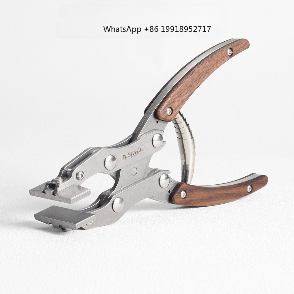 Leather Flat Pliers Stainless  - Leatherwork Hand Press ulasan dan harga